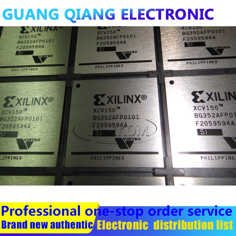 

1 шт XCV150-5BG352I IC FPGA 260 I/O 352MBGA