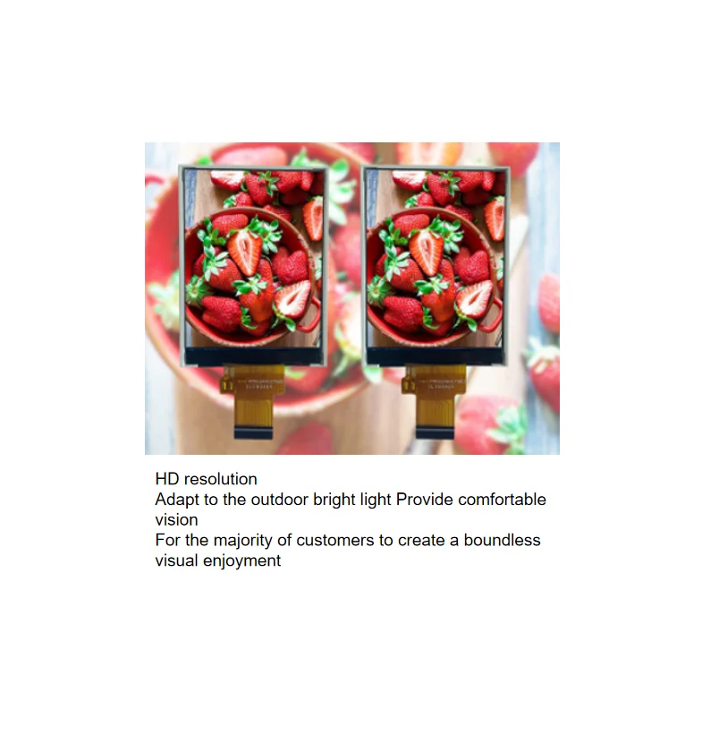 RT24QV179B 2.4 inch 240*320TFT LCD industrial control digital LCD MCU interface IPS HD display lcd display module