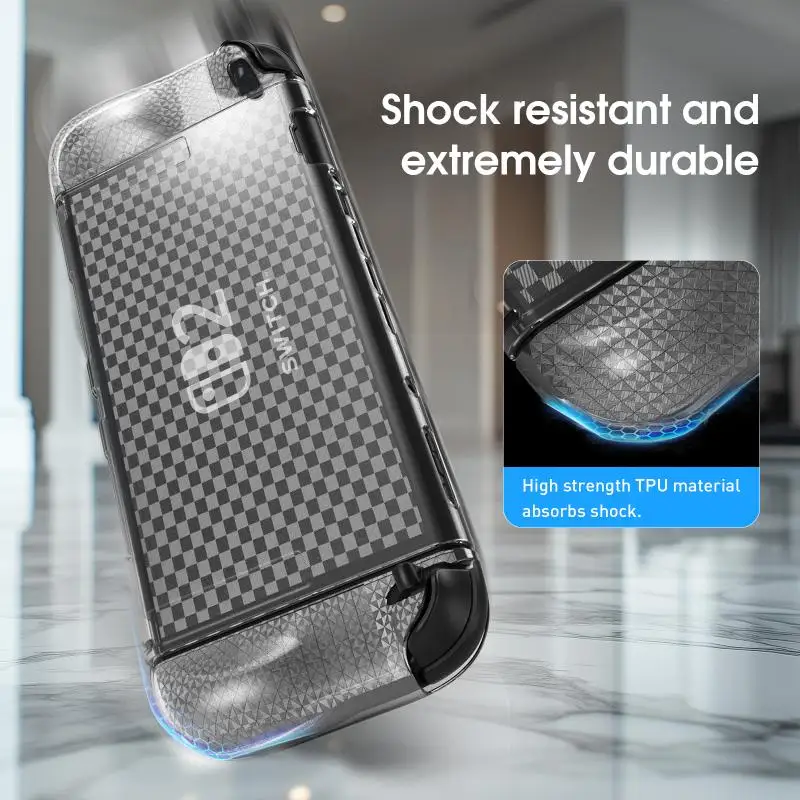 Enhanced Protective Case with Keycaps & Screen Protector - Anti-Slip, Anti-Drop, Anti-Scratch Design | Perfect Gift
