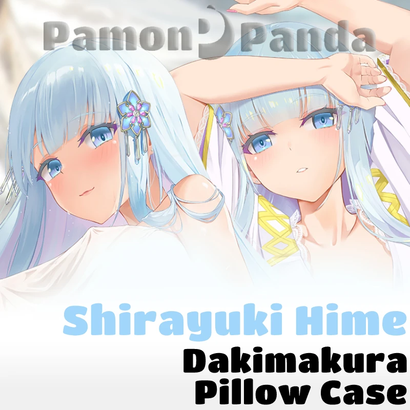 Наволочка Shirayuki Hime Dakimakura Bishoujo Mangekyou, обнимающая Подушка, сексуальная Наволочка на все тело, домашнее постельное белье, декор Otaku Наволочка Shirayuki Hime Dakimakura Bishoujo Mangekyou, обнимающая Подушка, сексуальная Наволочка на все тело, домашнее постельное белье, декор Otaku