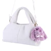 Fluffy Bunny Trinket Key Chain Charm Fur Cute Fluffy Bunny Keychain Lovely Keyring Pendant Fluffy Fur Pompon Bunny Doll Pendant 4