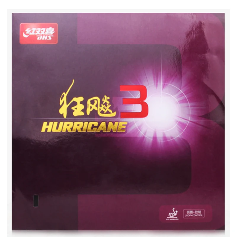 Original DHS Hurricane 3 Table Tennis rubber Table Tennis cover Pingpong rubber table tennis rubber