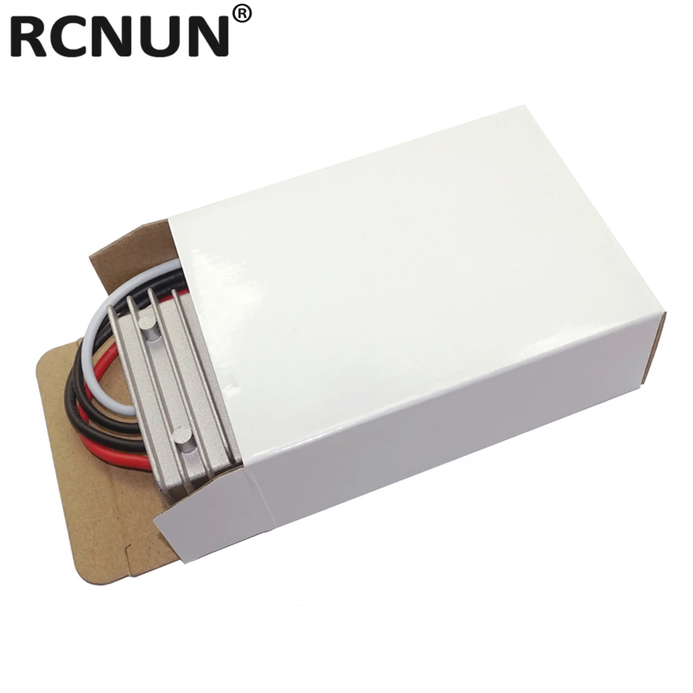 RCNUN 방수 DC 컨버터, 전원 공급 장치 부스트 모듈, 12V-36V DC 컨버터, 최대 36V, 10A, 360W