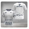 Fashion Tie-Dye Print Men's T Shirt Outdoor Badminton Tennis Sportswear Summer Breathable Short Sleeve Casual O-neck Loose Tops 5