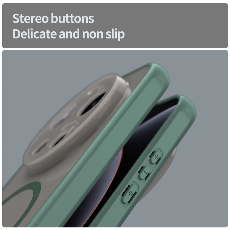 Enhanced Semi-Transparent Frosted Matte Case - Anti-Fingerprint Translucent Cover