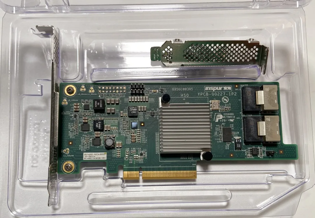 Inspur 92078i Yzca00227101 Modo it = Lsi Sas2208 2308 gb s Hba fw P20 Zfs Pci-e 3.0 Nas Unraid Controller Card - Imagem 5