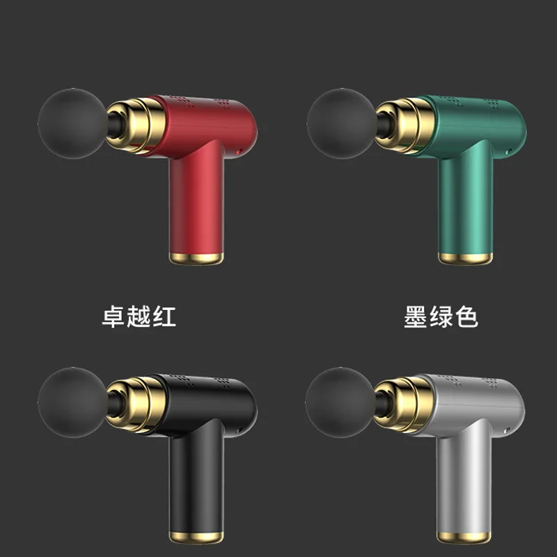 

JXP Electric Pistol Massager Portable Massage Gun Mini LCD Neck Body Therapy Fitness Vibrators Muscle Relaxation Pain Masajeador