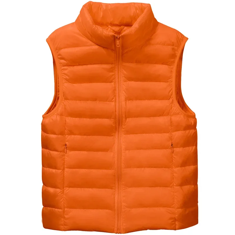 Women's Sleeveless Ultralight Down Vest Keeps Warm Winter Solid Color 90% White Duck Down Vest Jacket Women Wearable Vest Coats women s sleeveless ultralight down vest keeps warm winter solid color 90% white duck down vest jacket women wearable vest coats