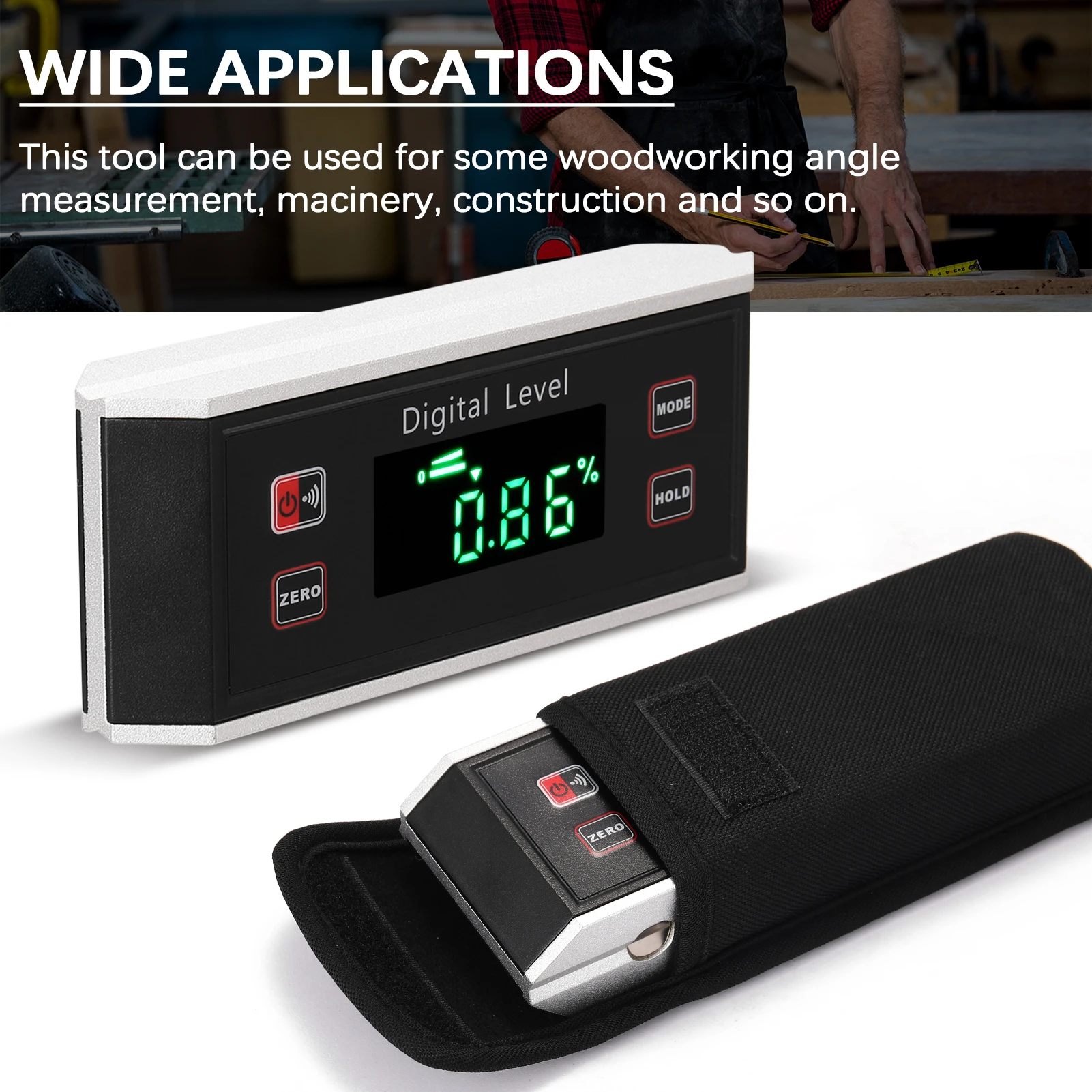 High Precisions Angle Finder Digital Protractor Inclinometer Digital