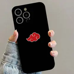 Premium Magnetic Silicone Soft Phone Case with Hot Anime Naruto Design - iPhone 14 (Z1)