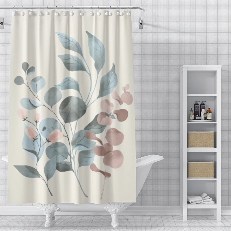 Home shower curtains for bathroom waterproof fabric Modern Nordic style bathroom curtain 180x200 240x180  cute dog funny 5