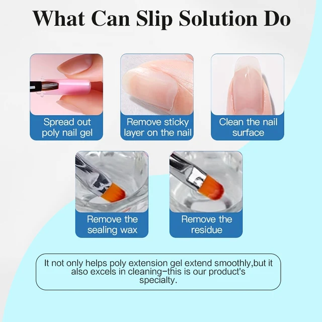 폴리 네일 젤 매니큐어를 손쉽고 완벽하게 만들어주는 솔루션