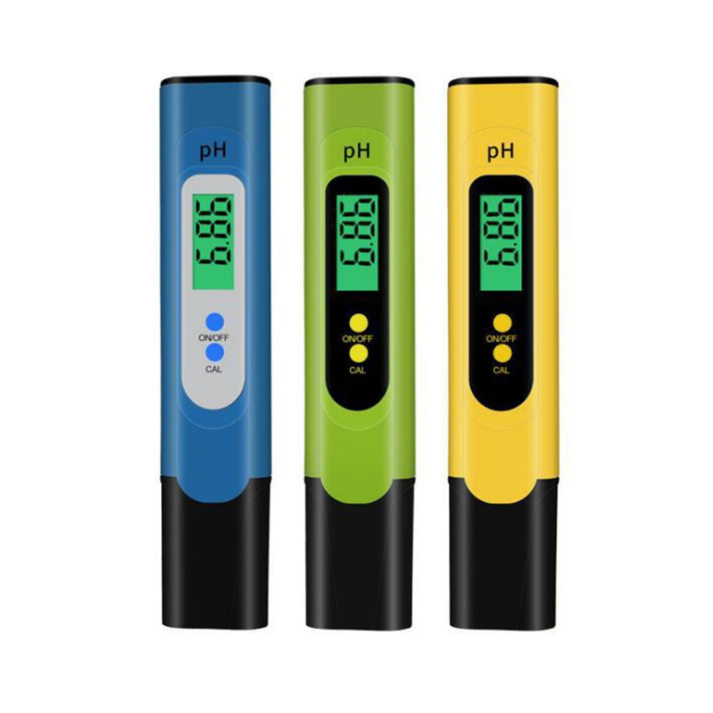 Gaqqee PH Meter Pen Tester LCD Digital Display High Precision Water Quality TDS EC Tester 0-14PH Measurement Home/Aquarium/Pool