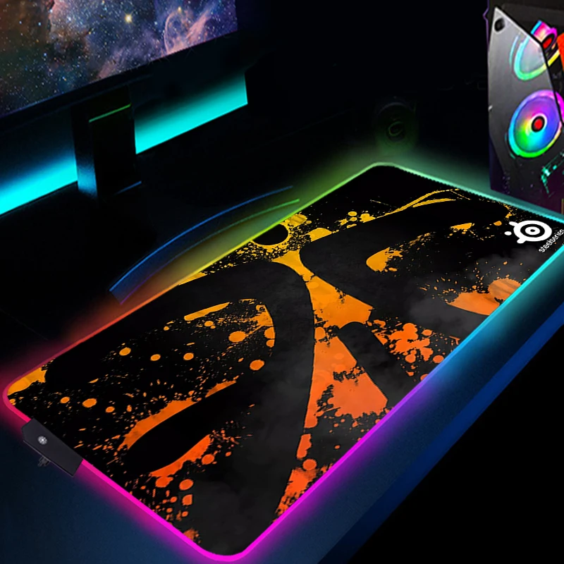 Mousepad RGB Mouse Pad With Backlight Steelseries Luminous Pc Gamer