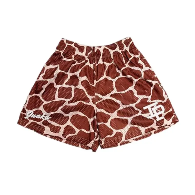 2025 NEW INAKAPOWER Men shorts Classic GYM Basketball Workout Mesh Shorts Summer casual shorts gym sports quick dry shorts men 5