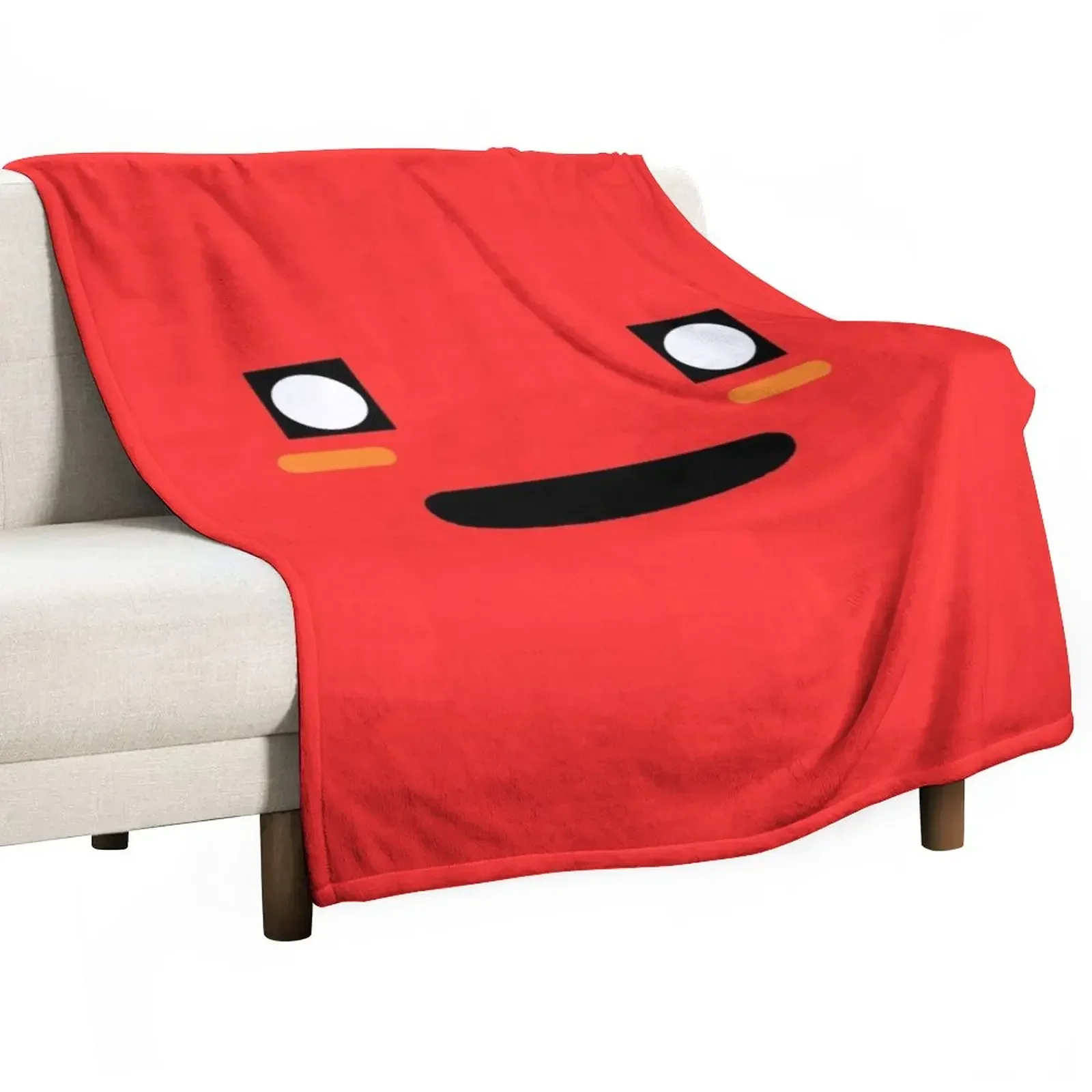 

Cute Miata Face Throw Blanket Blankets For Sofas Dorm Room Essentials Soft Big Blankets
