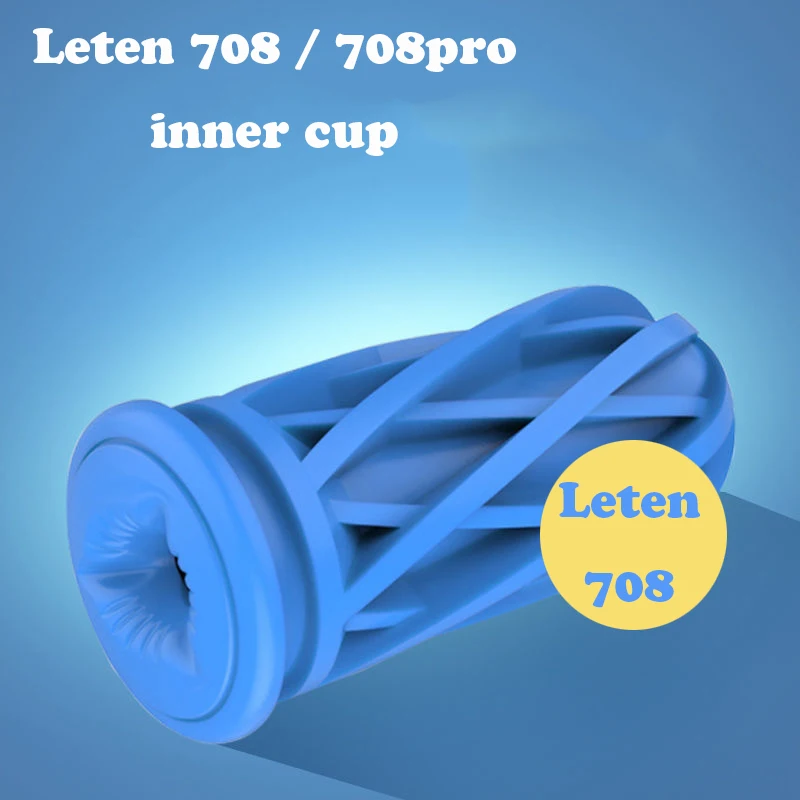 Male Masturbator and Cup Interior Replacement Accessory Leten Series Soft Vagina Anus Oral Aircraft Cup Sex Toys for Men