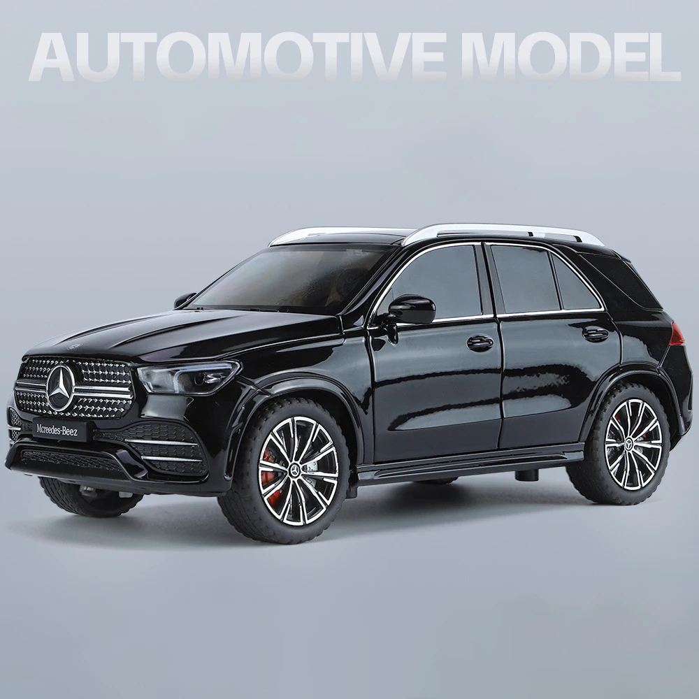 1:24 Benz GLE350 GLE SUV Alloy Model Car Toy Diecasts Metal Casting Sound and Light Car Toys For Children Vehicle 4