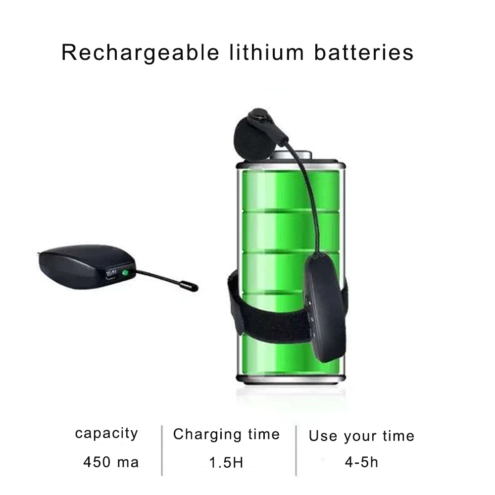 Description Picture 6 of itemWireless Instruments Pickup Pmplifier UHF 2.4G Microphone Wireless Receiver Transmitter for Saxophone Trumpet Horn Tuba flute