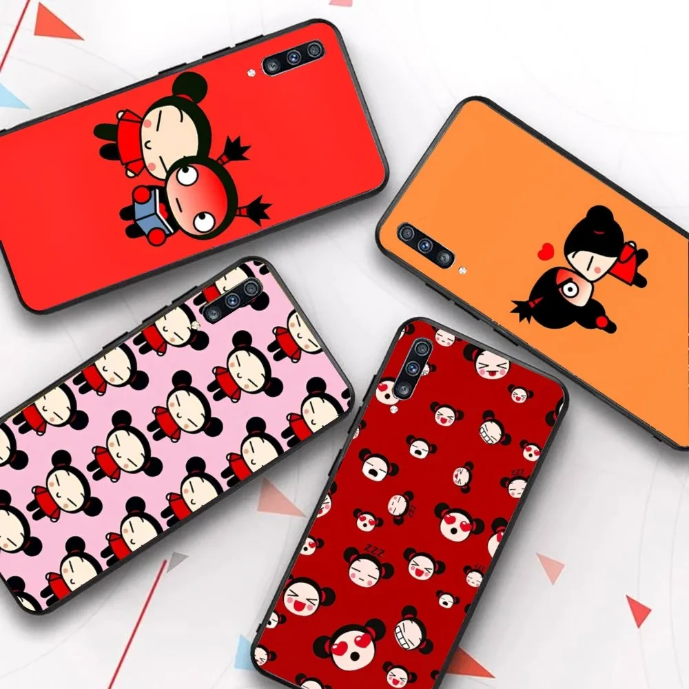 

P-Pucca And G-garu Phone Case For Samsung A 10 11 12 13 20 21 22 30 31 32 40 51 52 53 70 71 72 73 91 13 shell