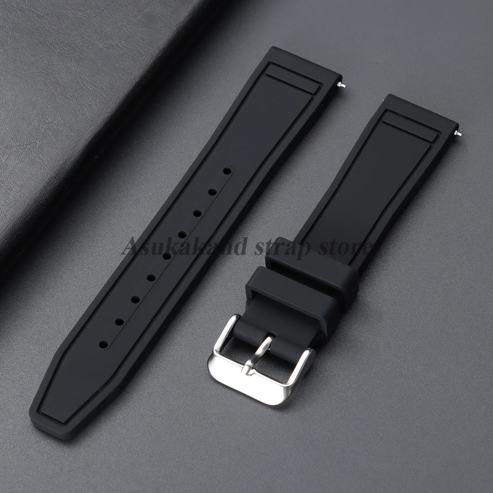 Universal Silicone Quick Release Watch Strap - Premium Rubber Bracelet