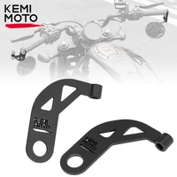 KEMIMOTO Motorcycle Rearview Mirrors Extender Bracket for Sportster S RH 1250 2021-2024 Side Mirror Bracket Mirror Moto Adaptors 1