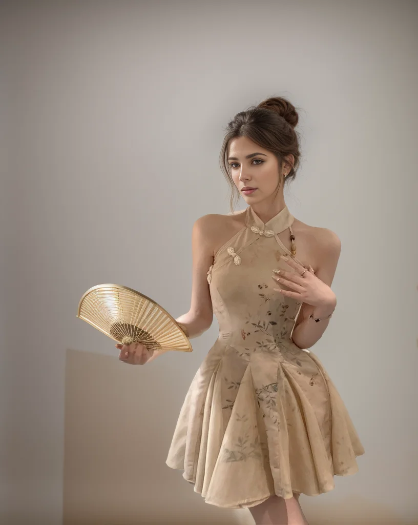 

Летнее платье, новинка, длинное платье, винтажное платье с воротником хомутиком, женская летняя Роскошная темпераментная короткая юбка, юбка с поясом