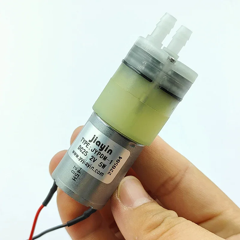 Jiayin JYPDM-1 미니 워터 펌프 25.2V DC 12-24V 소형 370 다이어프램 자흡식 흡입 장치 DIY 티 테이블 디스펜서용
