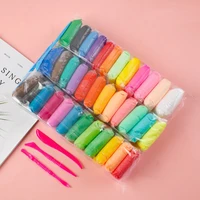 36 Colors Air Dry Plasticine Modeling Clay for Children Polymer Educational 5D Toy for Kids Gift Play Light Playdough Slime 2