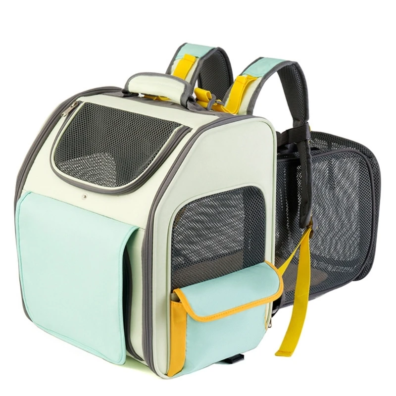 Cats Backpack Extendible Outdoor Cats Carriers Shoulder Bag for Convenient