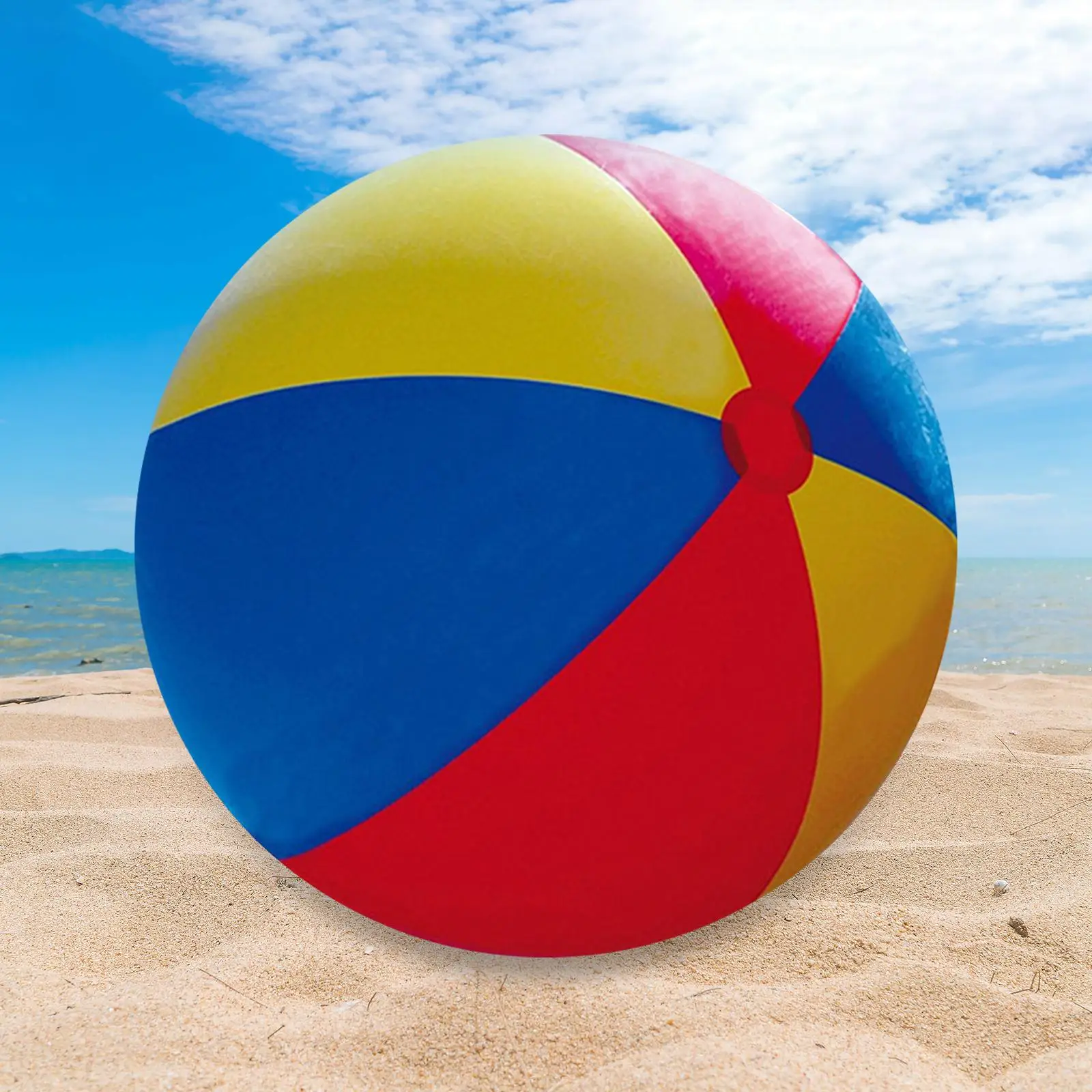 Giant Beach Ball Large Beach Ball, Huge for Kids, Oversized Inflatable Balls for