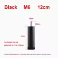 Black M6 12CM 1PCS