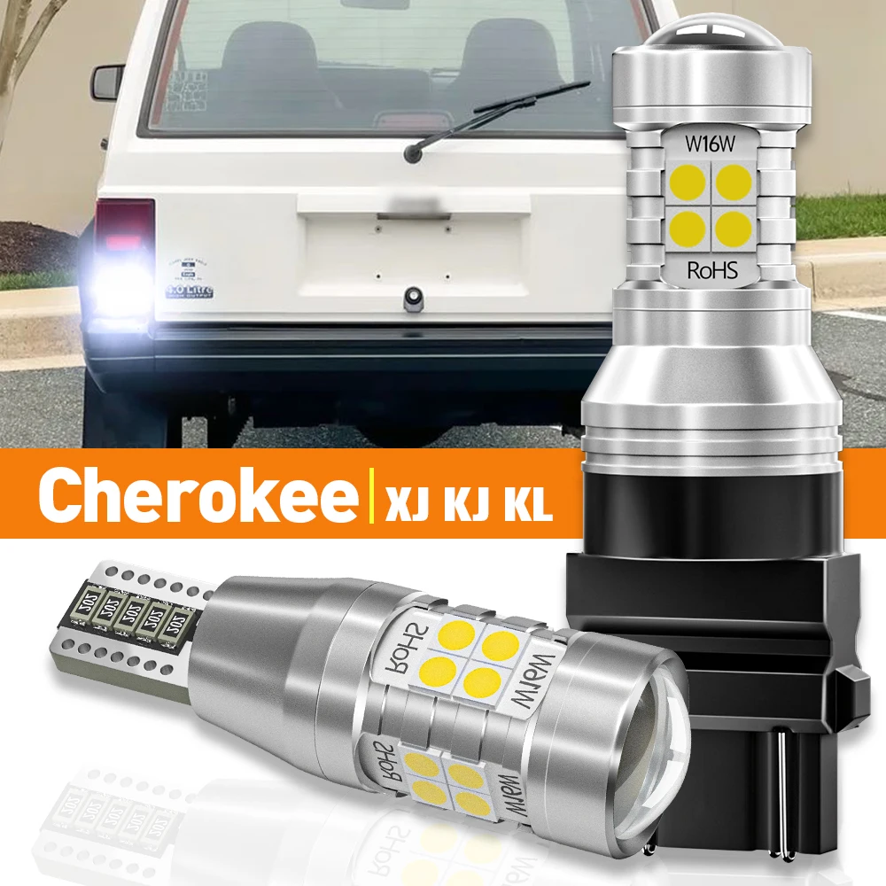 

2pcs LED Reverse Light For Jeep Cherokee XJ KJ KL 1984-2007 2005 2006 2014 2015 2016 2017 2018 2019 Accessories Canbus Lamp