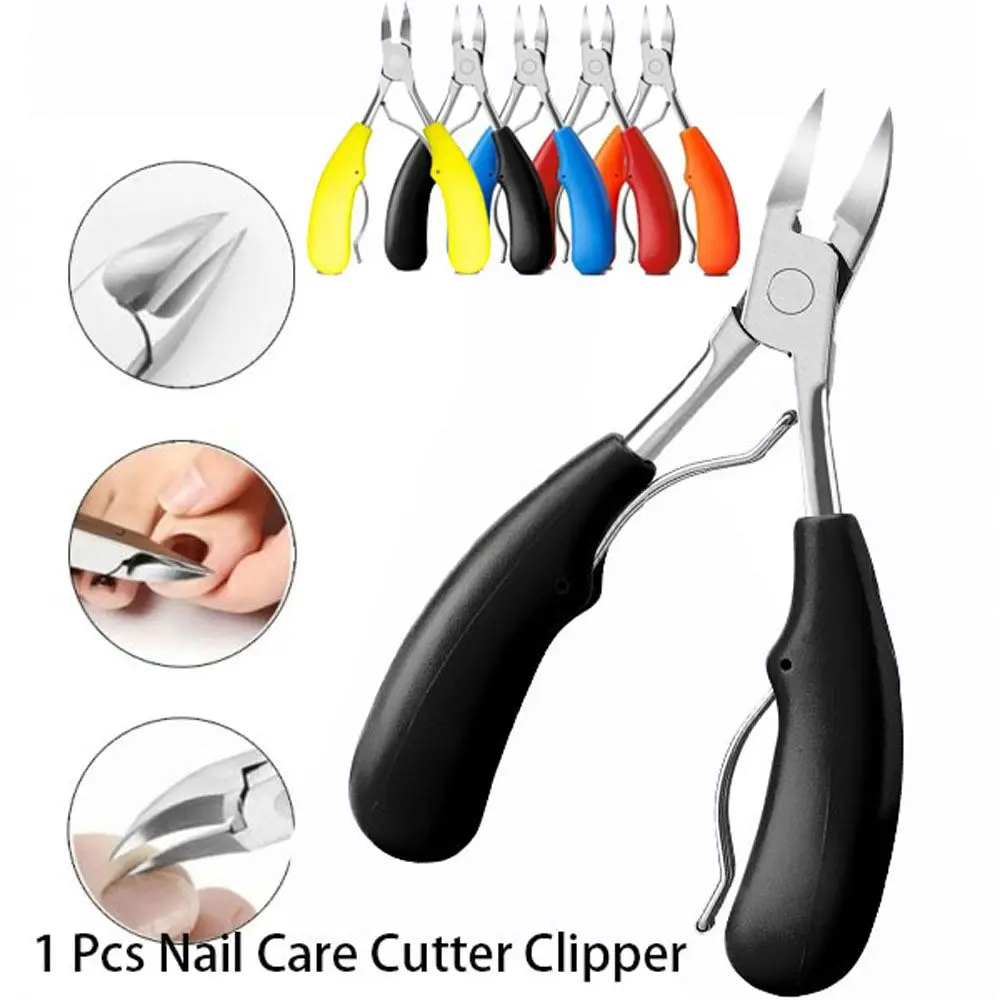 Professional Spring Edge Cutter Nail Art Care Trimmer Manicure Tool Callus Shavers Nail Cuticle Nippers Nail Cutter Scissor