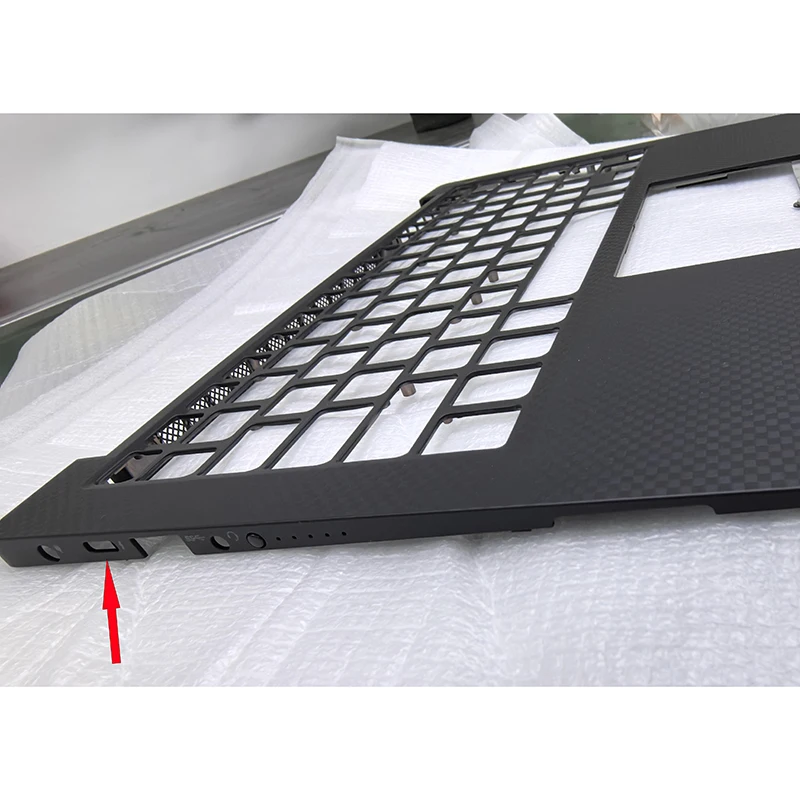 For Dell XPS 13 9343 9350 9360 P54G laptop palm rest case upper cover keyboard frame 0WTVR9 043WXK