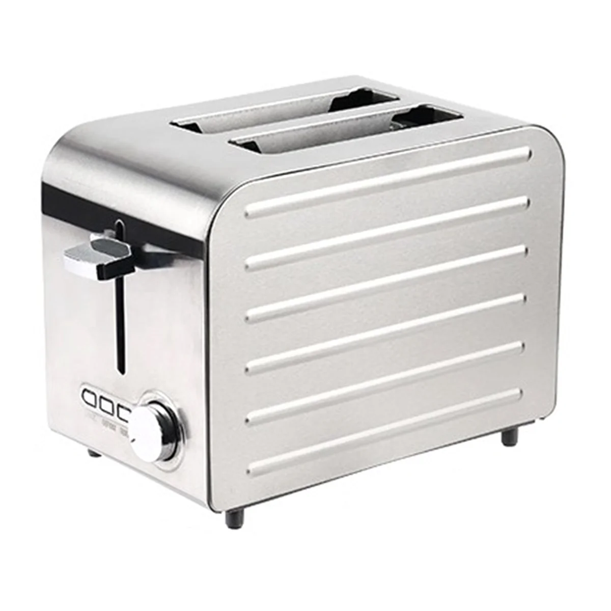2 Slice Toaster with Auto Shut Off - Extra Wide Slots and Removable Drop-Down Crumb Tray with Cancel EU Plug 3