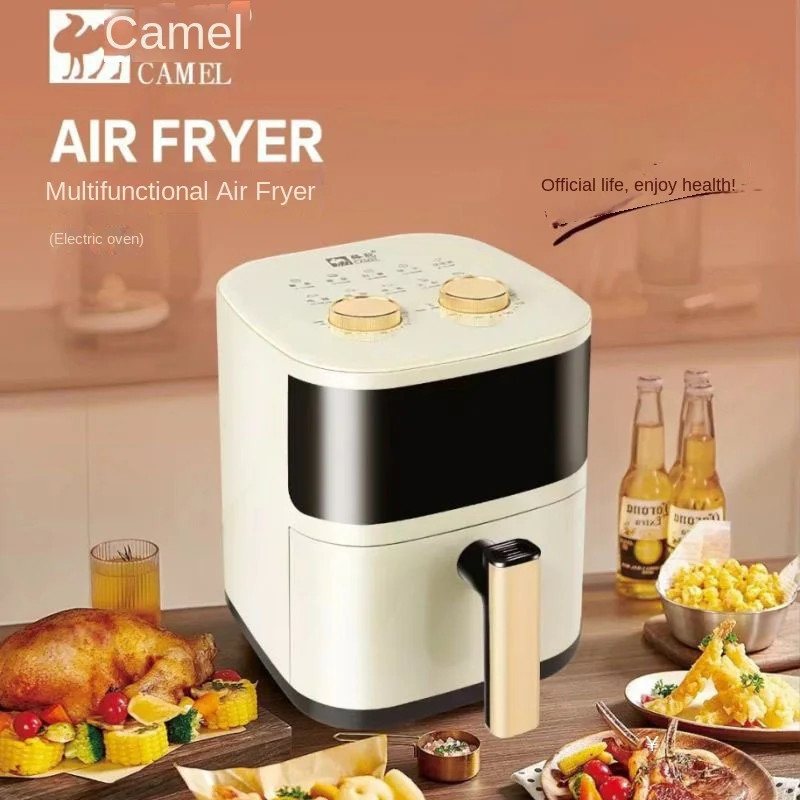 Air fryer multifunctional household high-capacity electric oven, fully automatic intelligent french fry machine, air fryer