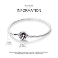 Bracelet en argent Sterling 925 pour femmes, avion de voyage, serpent, chaîne de base, chat et lune, perles breloque originales, bricolage, Design, bijoux de fête 5