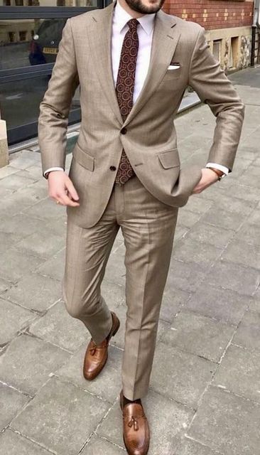 2023 Men's Suit Handsome Casual 2 Piece Suit For Men Wedding Tuxedos Notched Lapel Groomsmen Business Prom Blazer - As Picture2-691, 4XL