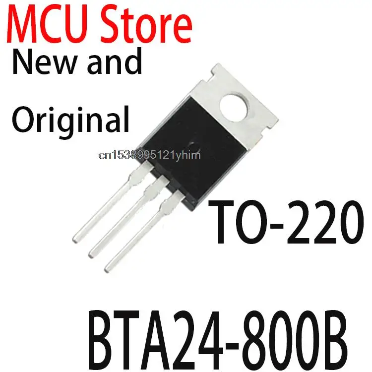 

100PCS New and Original TO-220 BTA24-800 TO220 BTA24 BTA24-800B