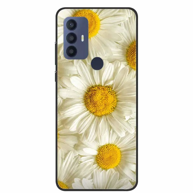 Elegant Silicon TPU Soft Bumper Phone Cover - Beautiful Landscape Design