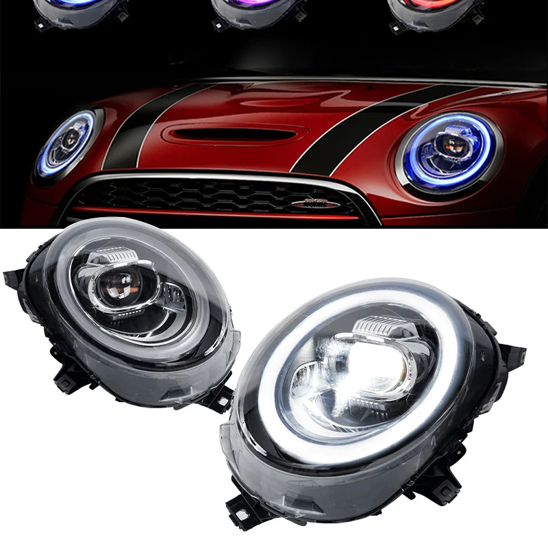 

Для 2014-2019 BMW Mini Cooper F56 F57 F58 F59 светодиодная передняя фара в сборе полный светодиодный проектор дневные ходовые огни Автомобильные аксессуары