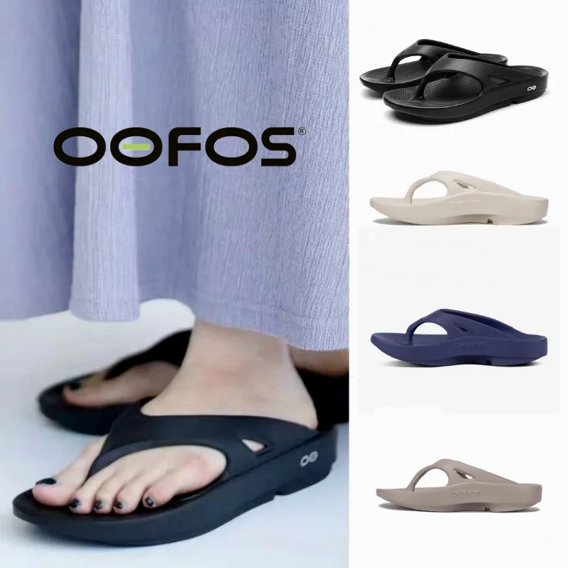 OOFOS Original Sandals-Men's Sports Recovery Slippers Breathable Comfortable Couple Shoes for Leisure and Walking
