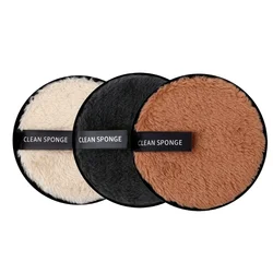 Eco - Friendly Reusable Makeup Remover Pads - Soft Cotton & Microfiber Cleansing Sponges (3 - Pack) (Set C - 3pcs)