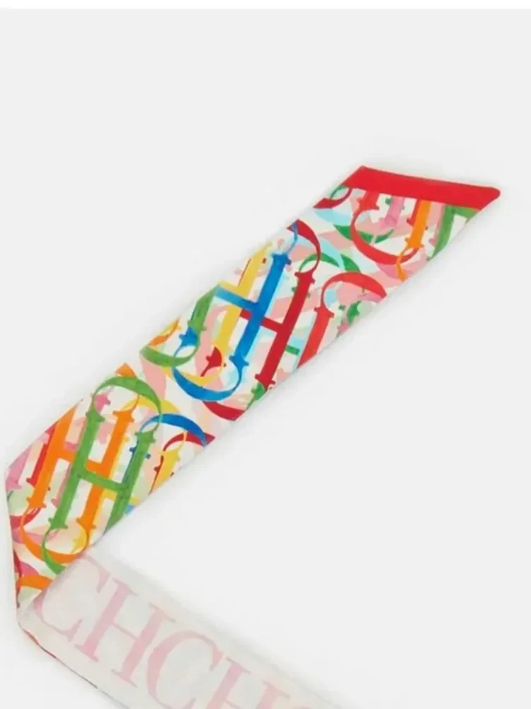 CH وشاح حريري متعدد الأغراض