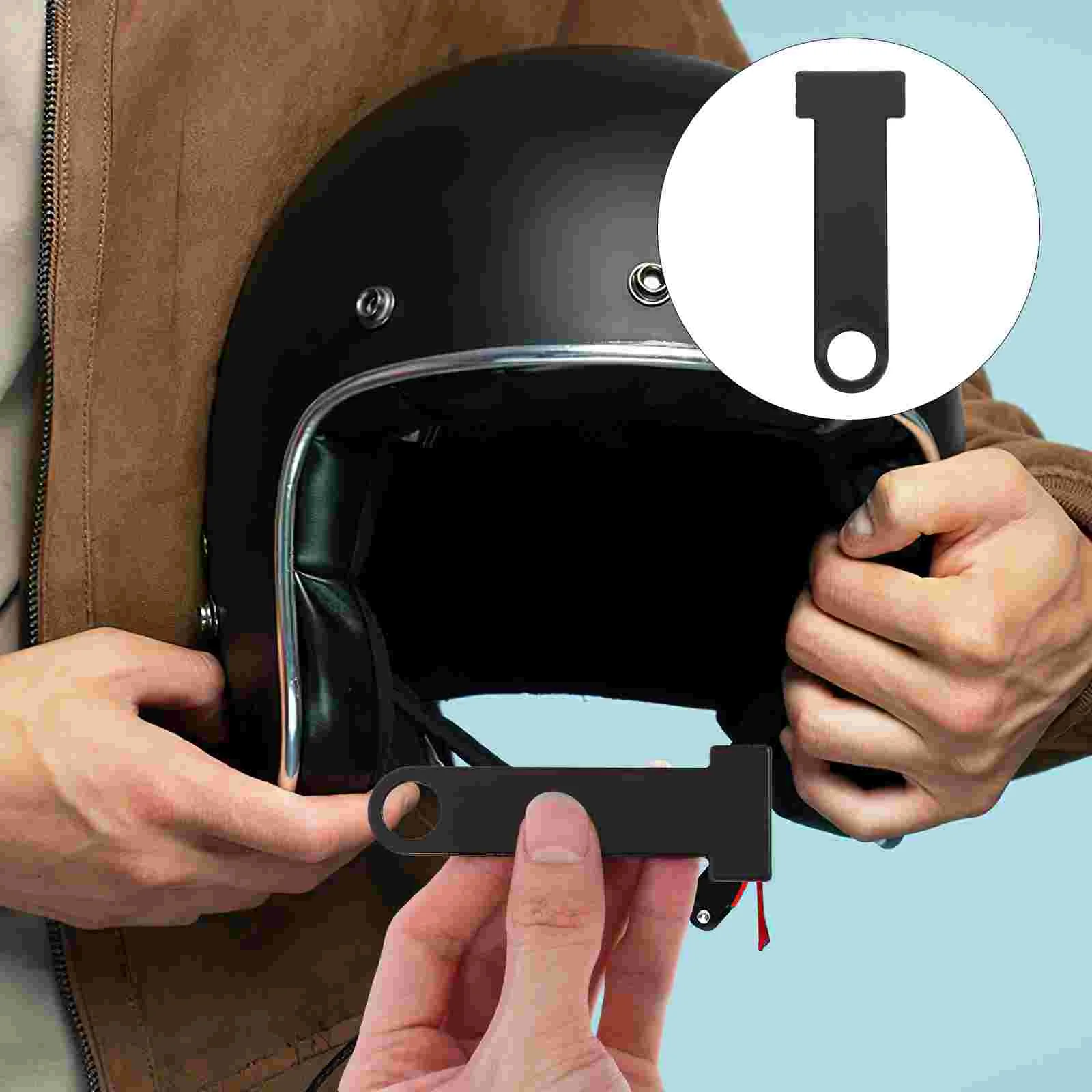 

2 Pcs Security Lock Ring Locks Motorcycle Modification Accessory Strap Underwire Extensions