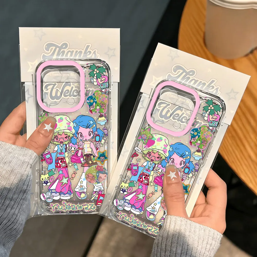 Charming Anime Girls Phone Case - Cute and Stylish Design