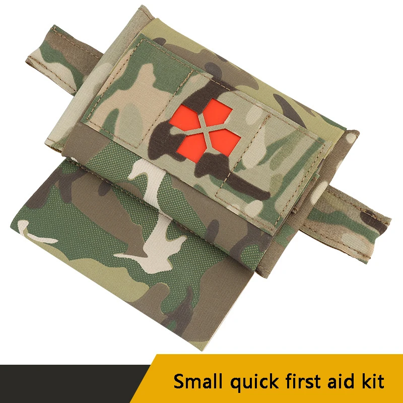 

Medical Micro Trauma MED Pouch Tourniquet Holder Survival Safety IFAK Pouch First Aid Kit Storage MOLLE PALS Waist Belt Bag