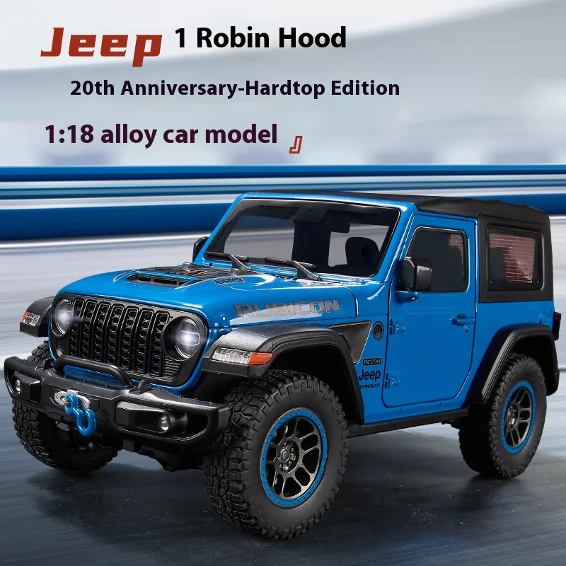 1/18 ジープ ラングラー ルビコン ダイキャスト カスタム 並行輸入品】 ビッグサイズ1:18ジープラングラールビコン合金
