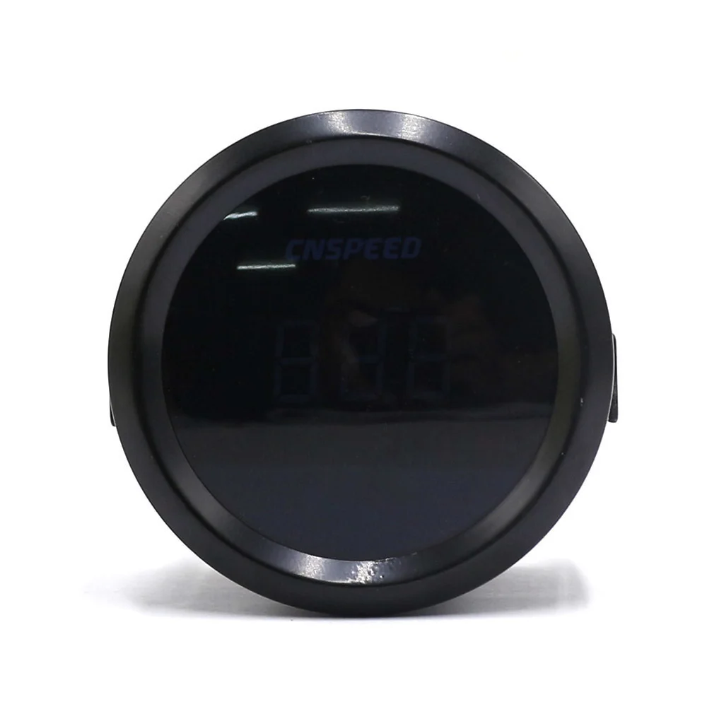 CNSPEED Digitaler 2,52-Zoll-Auto-Drehzahlmesser 0-9999 U/min mit blauer LED-Beleuchtung, Warnpunkt 6500 U/min – Detail 4